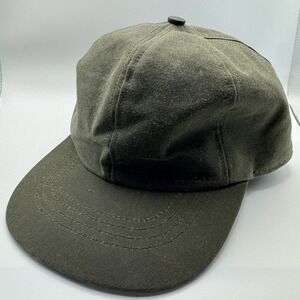 Filson Insulated Tin Cloth‎ Cap Otter Green Sz Large New Imperfections